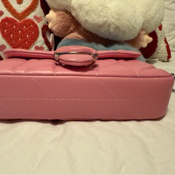 Coach Quilted mini tabby in candy pink - Picture 8 of 16